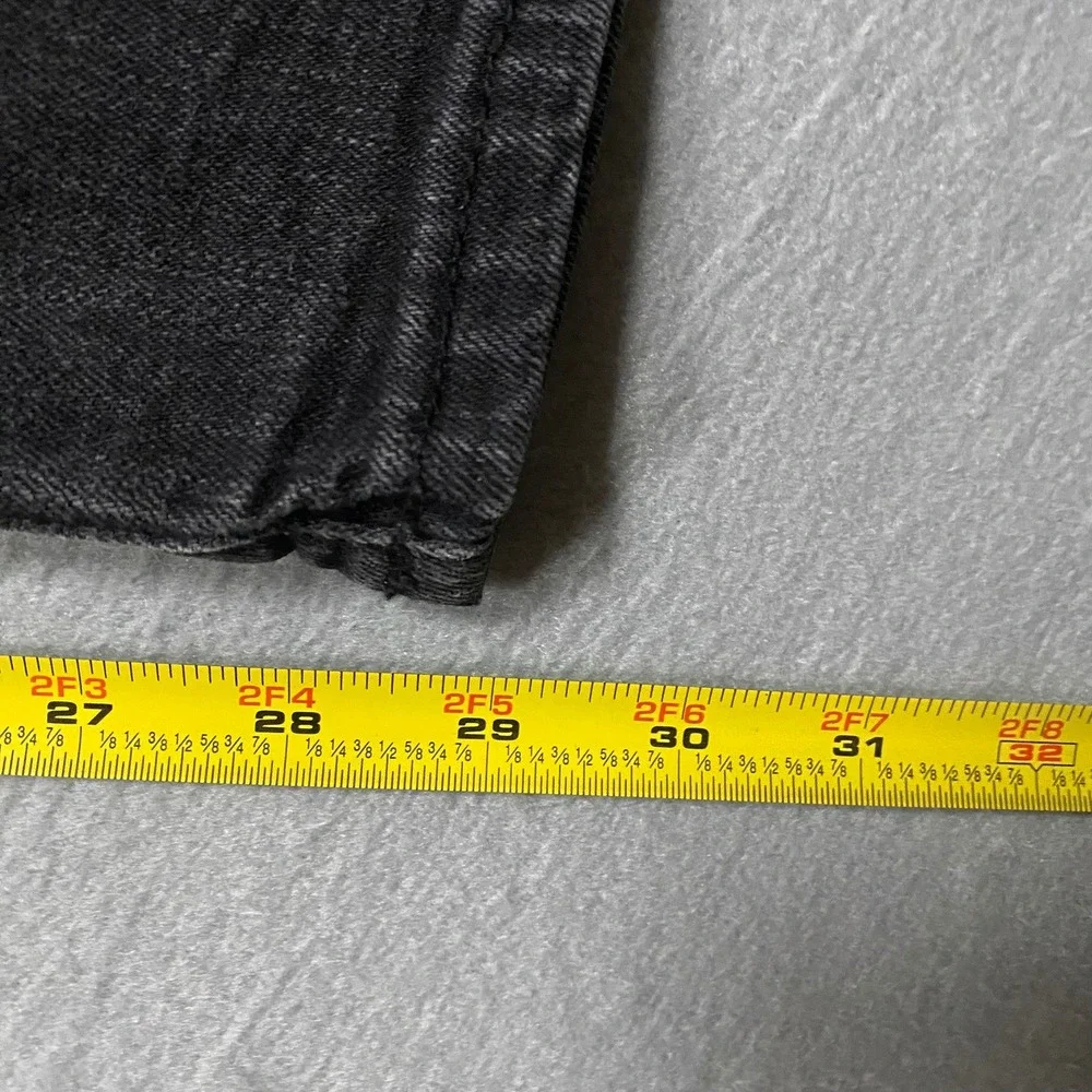Abercrombie & Fitch Mens Skinny Jeans Faded Black Denim 33x32 131D0151-ABLACK196